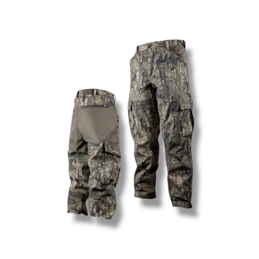 Heybo Outdoors Renegade Softshell Hunting Pant Real Tree Timber Camo Mens Lg NWT
